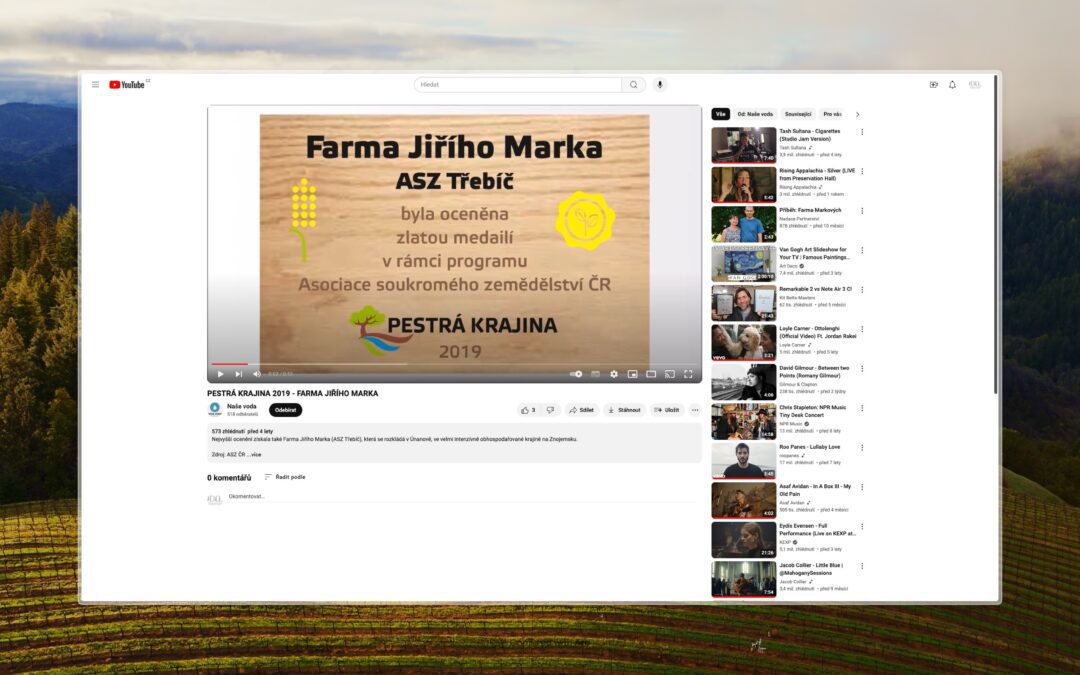 Video: PESTRÁ KRAJINA 2019 – FARMA JIŘÍHO MARKA